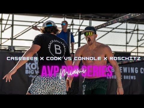 Miami Beach AVP Pro Series | Casebeer x Cook vs Connole x Roschitz