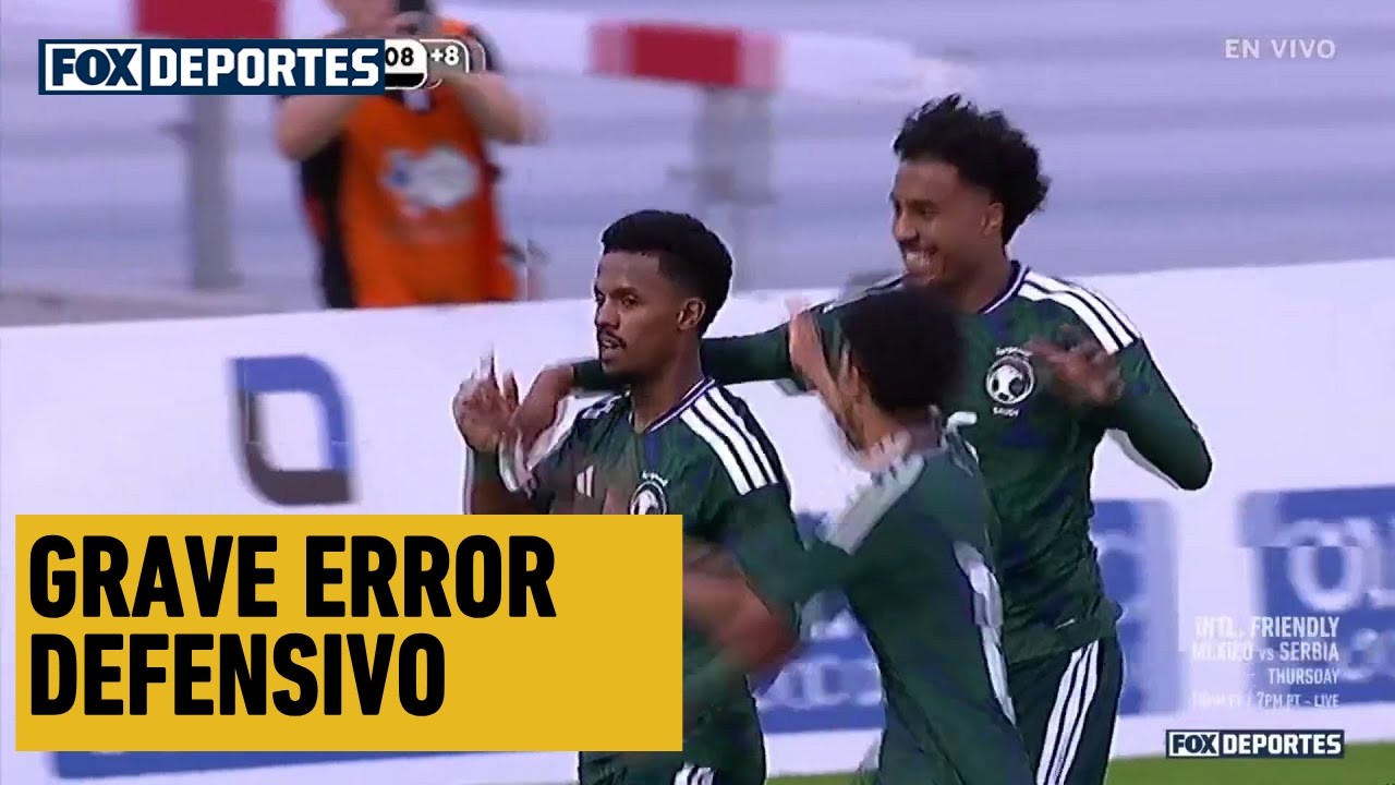 😓 GRAVE ERROR DEFENSIVO Y GOL | Arabia Saudita 5-3 Colombia | Fase de grupos | TMR 2026