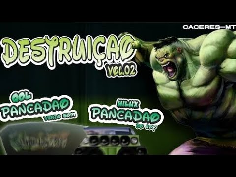 Gol Pancadao verde som special Hilux Pancadao DJ Leon CBA