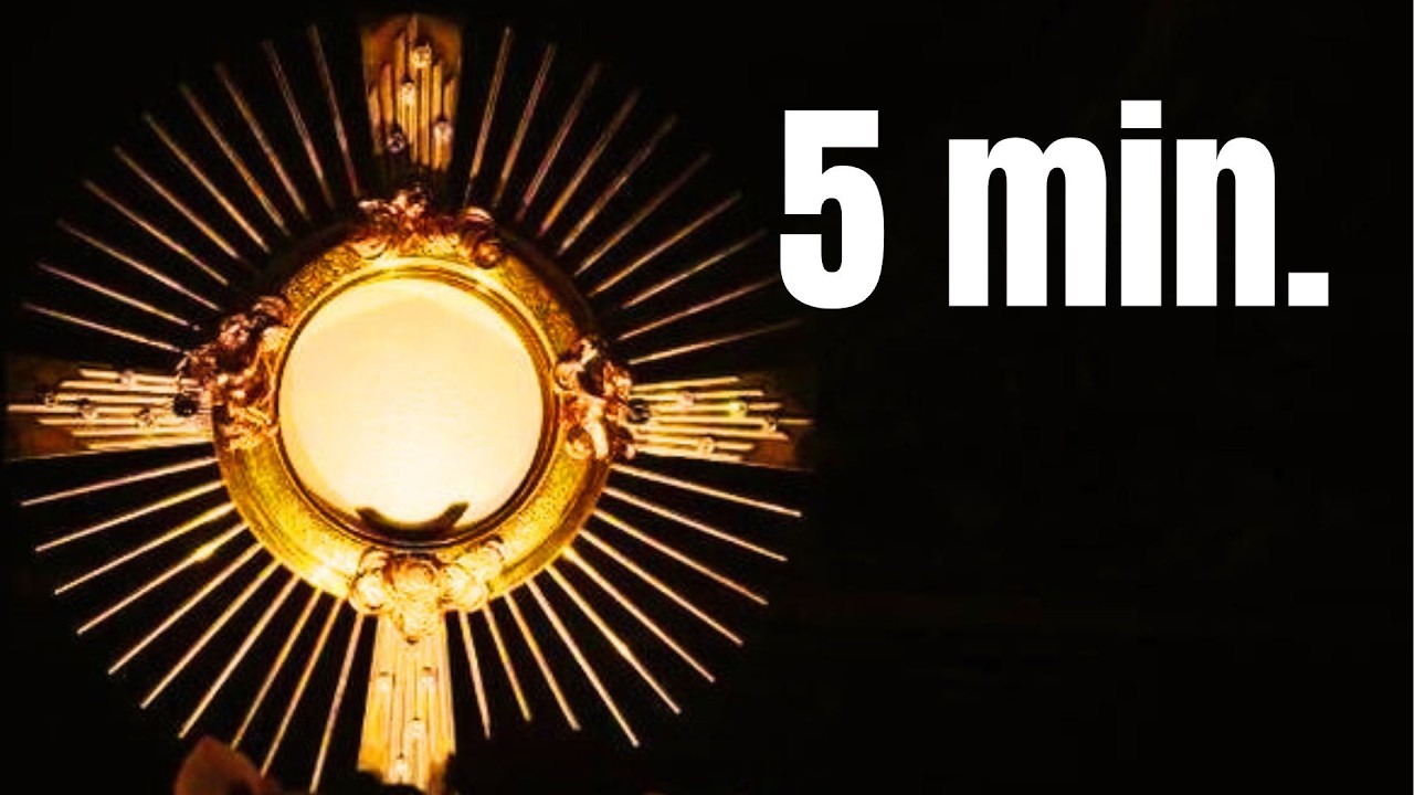 Eucharistic adoration with blessing
