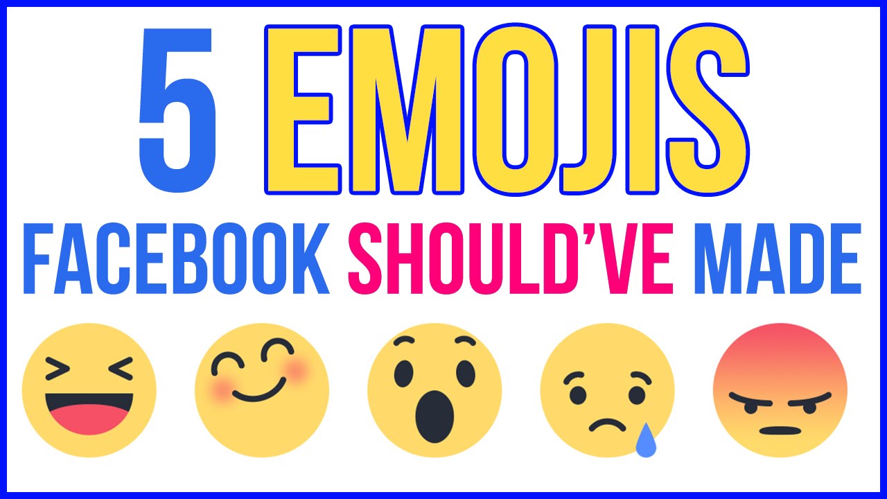 New Facebook Reactions Review! - 5 Emojis Facebook Should've Created