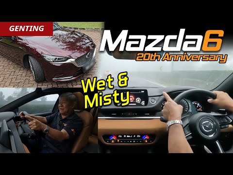 Mazda 6 20th Anniversary Edition Genting Hillclimb - Executive Car With Big Punch| YS Khong Driving