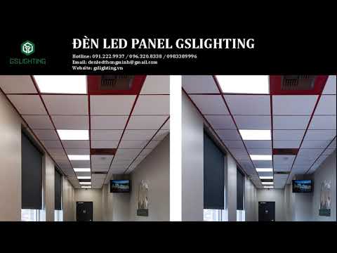 Ứng dụng của đèn led panel gslighting trong chiếu sáng văn phòng, sảnh tòa nhà, công ty, ...