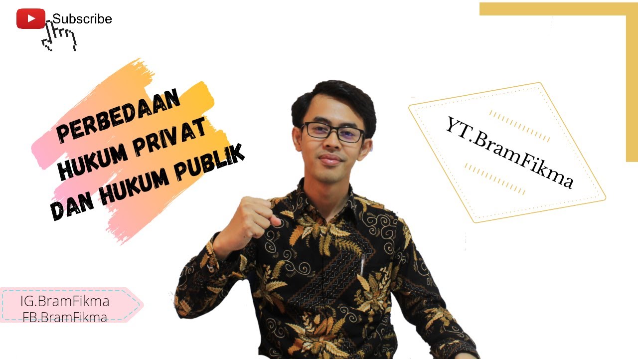 HUKUM PRIVAT DAN HUKUM PUBLIK
