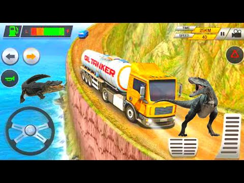 Oil Tanker Truck Driving Games - Petrol Transport Tanker Driver Duty - Android Gameplay