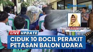 10 Bocil di Ponorogo Tertangkap Merakit Petasan & Balon Udara, Patungan Uang Jajan untuk Beli Bahan