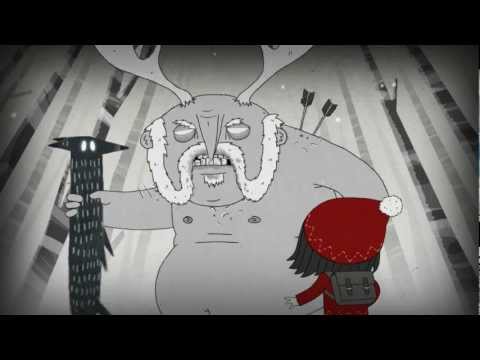 Marzipan Reindeer - Holly and the Wolf