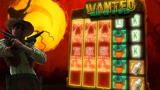 WANTED DEAD OR A WILD SLOT BIG WIN CASINO STREAM HIGHLIGHTS Video Video
