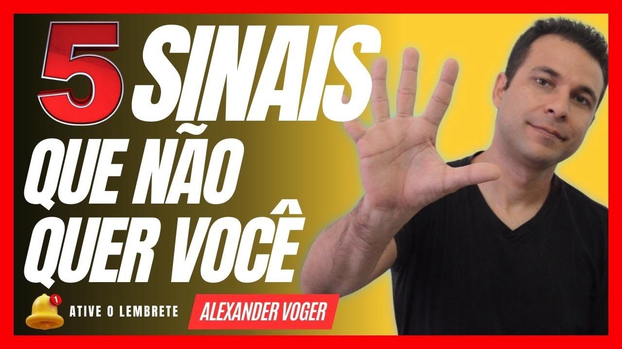 5 Sinais Que Quer Distância de Você