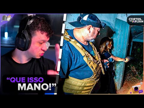 ARUAN REAGE: FOMOS ATACADOS PELO CAPA PRETA NA CASA DO MAL (CAÇADORES DE LENDAS - ELITE)