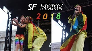 Kehlani &amp; Hayley Kiyoko Perform “What I Need” For The First Time At SF Pride | tammie wong