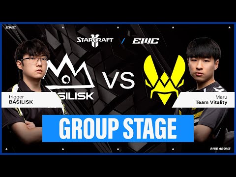 trigger vs Maru | StarCraft II at EWC 25 - Day 1 -  Group Stage