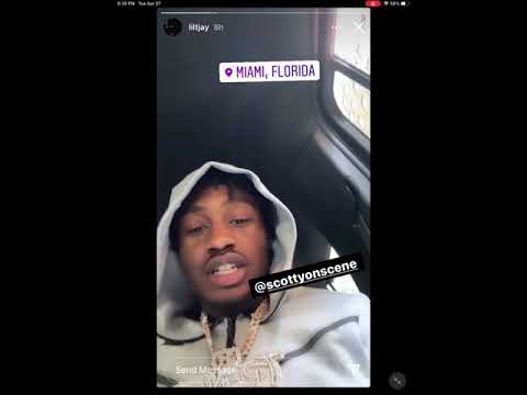Lil Tjay ig storie April/27