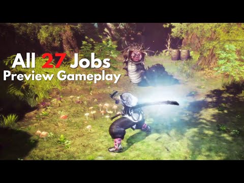 All 27 Jobs Preview Gameplay - Stranger of Paradise: Final Fantasy Origin