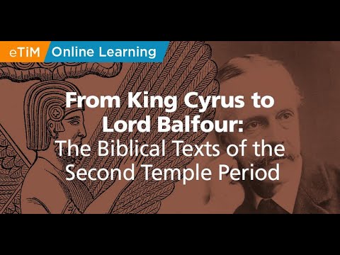 From King Cyrus to Lord Balfour (Part 1) || Rabbi Menachem Leibtag