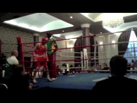 My cousin Boxing. Ireland vs Scotland