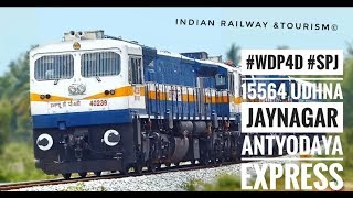 preview picture of video '#WDP4D #SPJ#Eastcentralrailway 15564 Udhna Jaynagar Antyodaya Express'