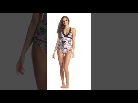 Next Undercover Tropics Intensify Superwoman Tankini Top (D Cup) | SwimOutlet.com