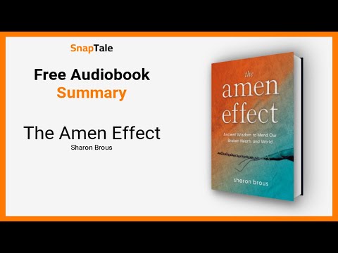 The Amen Effect by Sharon Brous: 9 Minute Summary