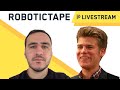 Jura Fitzgerald & Vladimir Dubinin present Robotic Tape to Zach Sims | Pioneer Livestream March 2020 Jura Fitzgerald & Vladimir Dubinin present Robotic Tape to Zach Sims | Pioneer Livestream March 2020