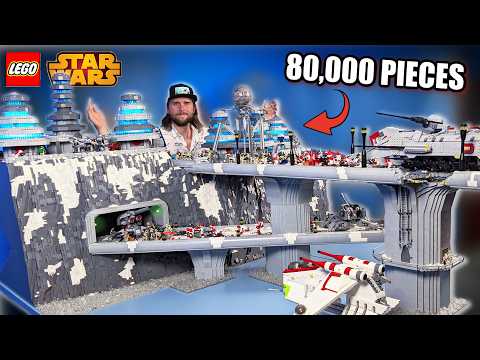 The BIGGEST Lego Star Wars Battle Of Mygeeto Moc You've Ever Seen!