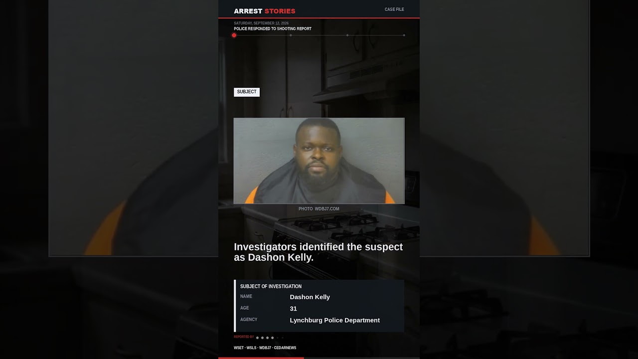 Dashon Kelly Caught After Violent Lynchburg Shooting