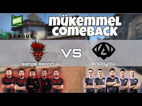 SANGAL VS ANONYMO | Maç Özeti | Map 1 | MDL | Esea Premier