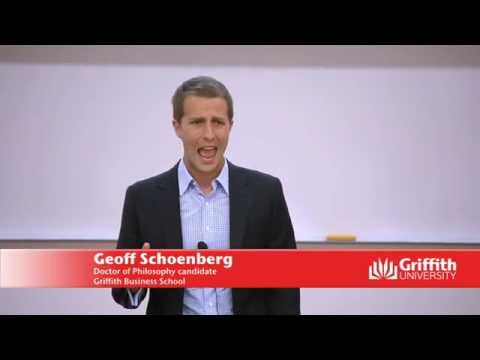 3MT 2013 Griffith Final - Geoff Schoenberg