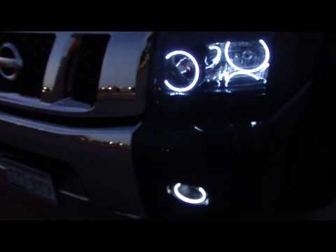 Nissan Titan with LED Halo Rings