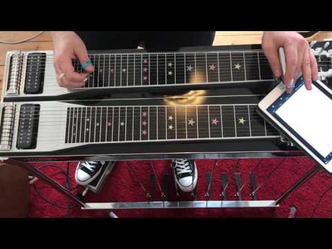 2|5|1 licks for C6th pedalsteel guitar. Lesson Six.