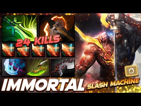 Blademaster Slash Machine Juggernaut - Dota 2 Pro Gameplay [Watch & Learn]