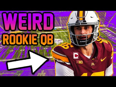 The WEIRDEST ROOKIE QB in the NFL (Meet Max Brosmer)