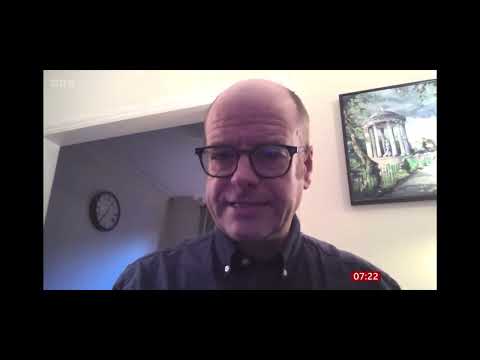 Andrew Neilson discussing the Independent Sentencing Review's initial findings on BBC Breakfast