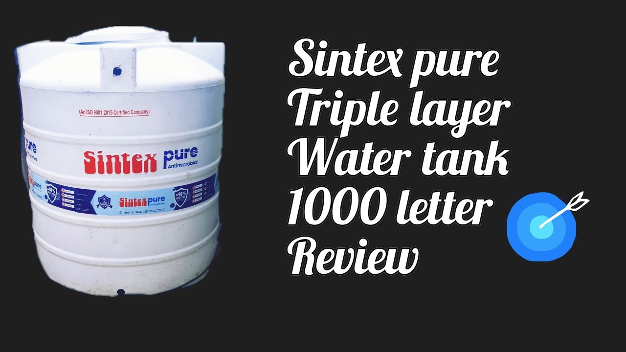 Watch video Sintex water tank review Now Sintex water tank review