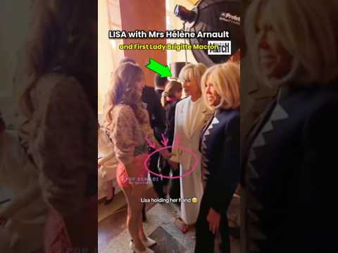 LISA with Hélène Arnault and Brigitte Macron