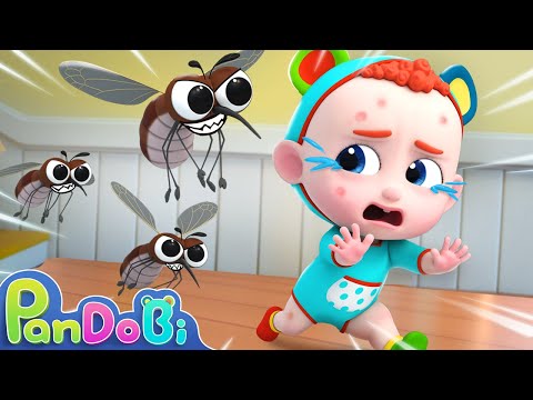 Mosquito, Go Away! | Good Habits for Kids | Pandobi Nursery Rhymes & Kids Songs