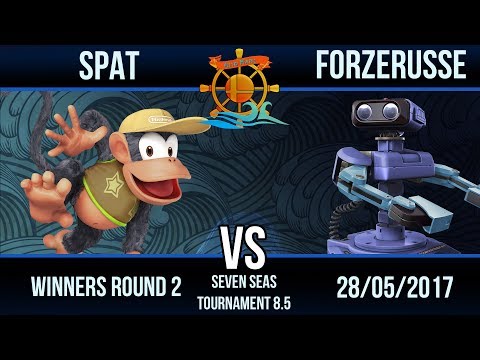 Seven Seas Tournament 8.5 - Spat (Diddy Kong) vs ForzeRusse (ROB)- Winners Round 2