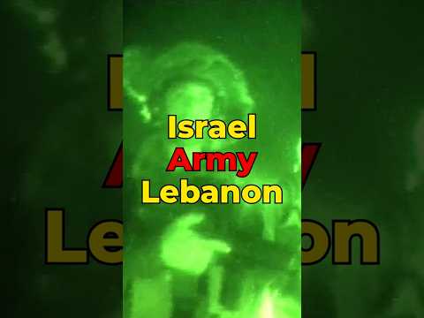 Israeli Forces Launch Targeted Ground Operations Near Lebanon Border