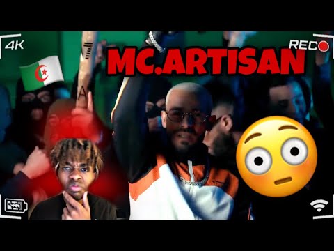 AMERICAN FIRST TIME REACTION TO | Mc Artisan - Glock Ft Didine Canon 16 (reaction)