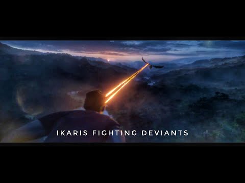 Ikaris Fighting Deviants Scene | Eternals