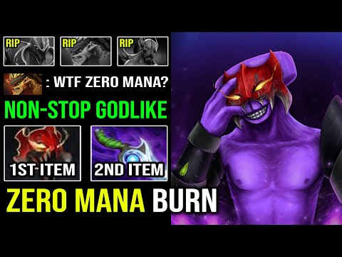 BRUTAL MANA BURN Master Tier Faceless Void Diffusal & Madness Mask 100% Counter BB DotA 2