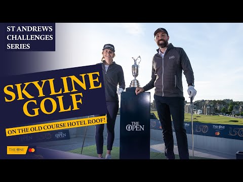 Rick Shiels Plays from the Old Course Hotel Roof | 150th St Andrews Challenges