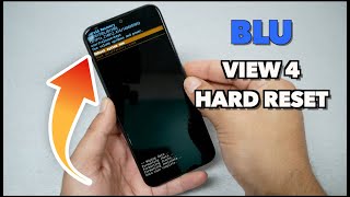 BLU View 4 How to Hard Reset Removing PIN, Password, pattern No PC
