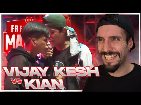 ESPAÑOL VOTA KIAN vs NEW ERA en FORMATO FMS - KIAN vs VIJAY KESH FMS Perú J1