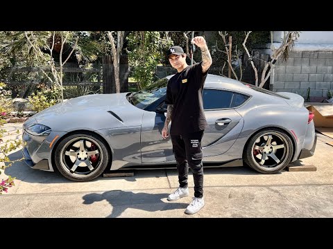 1ST MOD ON MY NEW 2023 A91 GR MANUAL SUPRA! (XFORCE)