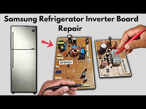 Samsung Refrigerator Inverter Control Board Faults Repair Tips