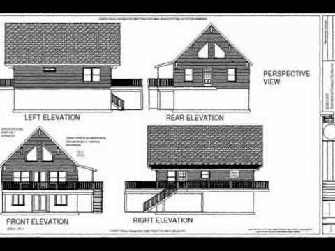 PDF Barn Plan - Plan #178 Custom Cabin Design
