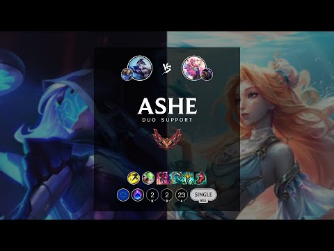 Ashe Support vs Seraphine - EUW Grandmaster Patch 12.12