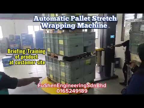 Fushen Automatic Pallet Stretch Wrapping Machine (Thank you customer)