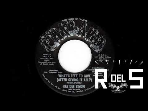 What's Left To Give - Dee Dee Simon w/The M-Tet